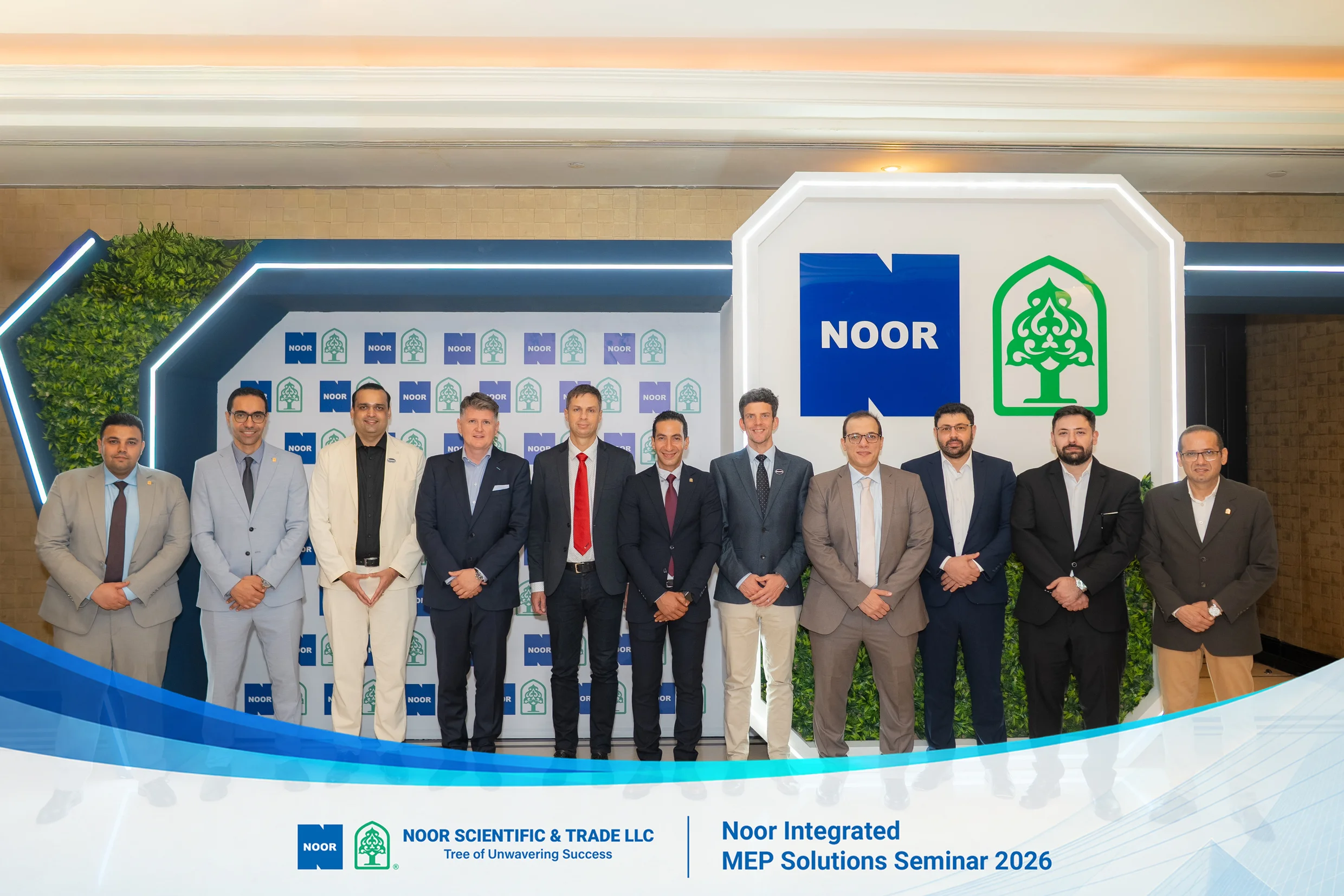 NOOR Integrated MEP Solutions Seminar group photo
